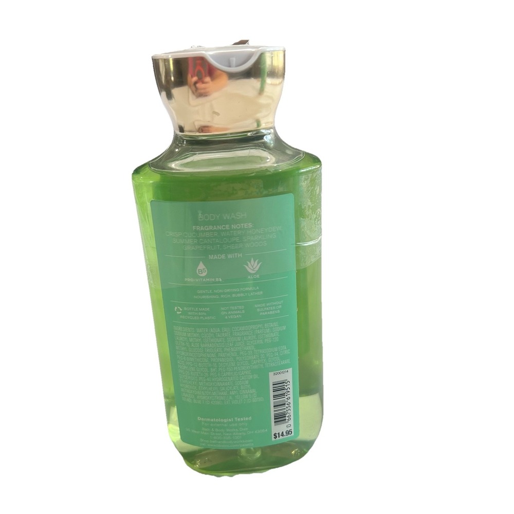Bath & Body Works Cucumber Melon Body‎ Cream And Body Wash Hydration Shea Butter - Picture 6 of 6